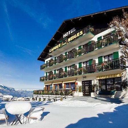 Hotel Le Caprice Des Neiges Combloux Luaran gambar