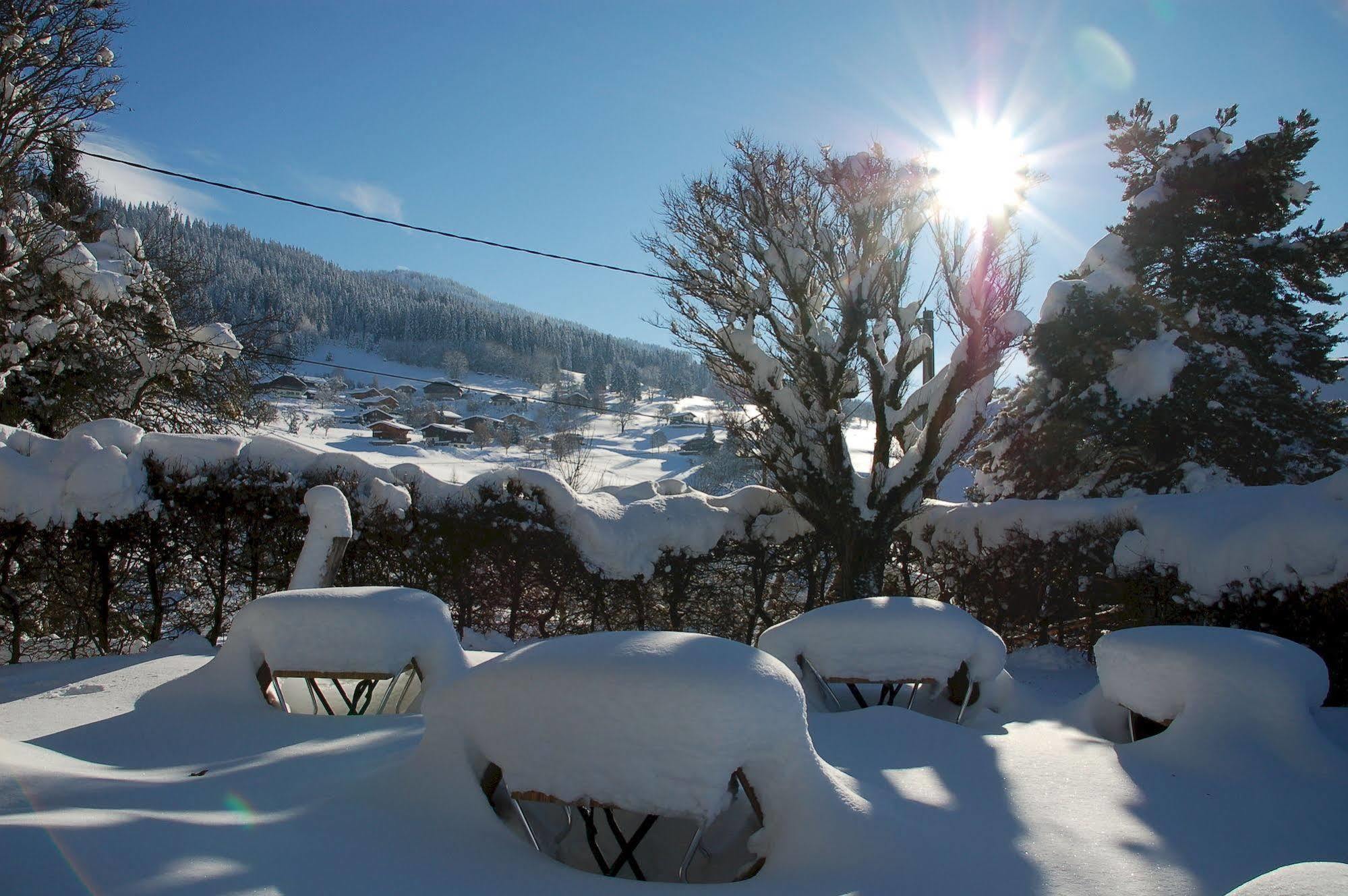 Hotel Le Caprice Des Neiges Combloux Luaran gambar