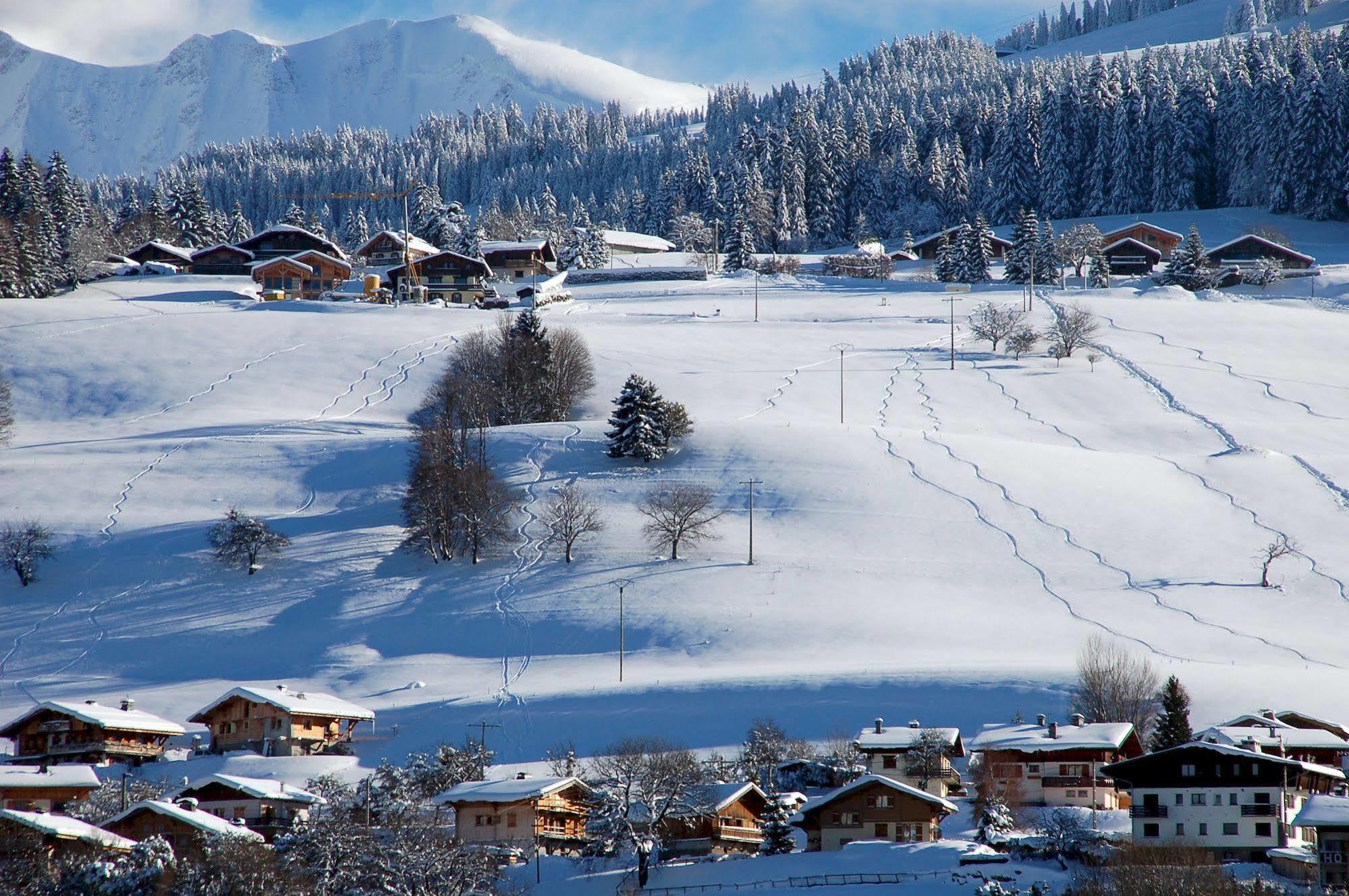 Hotel Le Caprice Des Neiges Combloux Luaran gambar